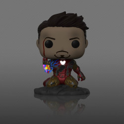 POP Vinyl: Avengers: Endgame I Am Iron Man Glow-in-the-Dark Deluxe 580