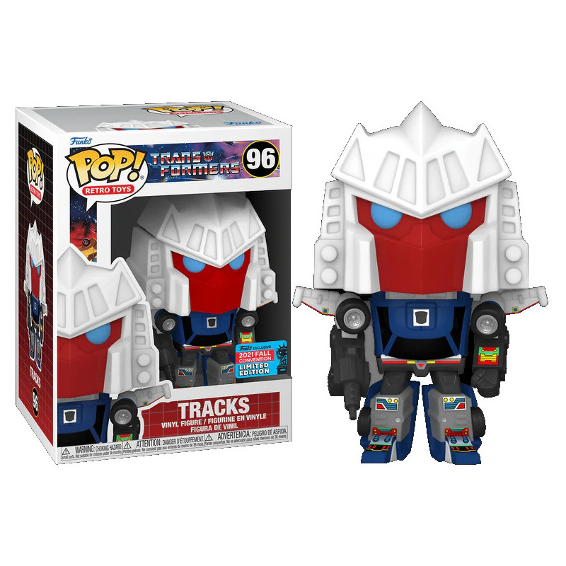 POP Vinyl: Retro Toys Transformers - Tracks 96 Fall 2021 Limited Convention exclusive