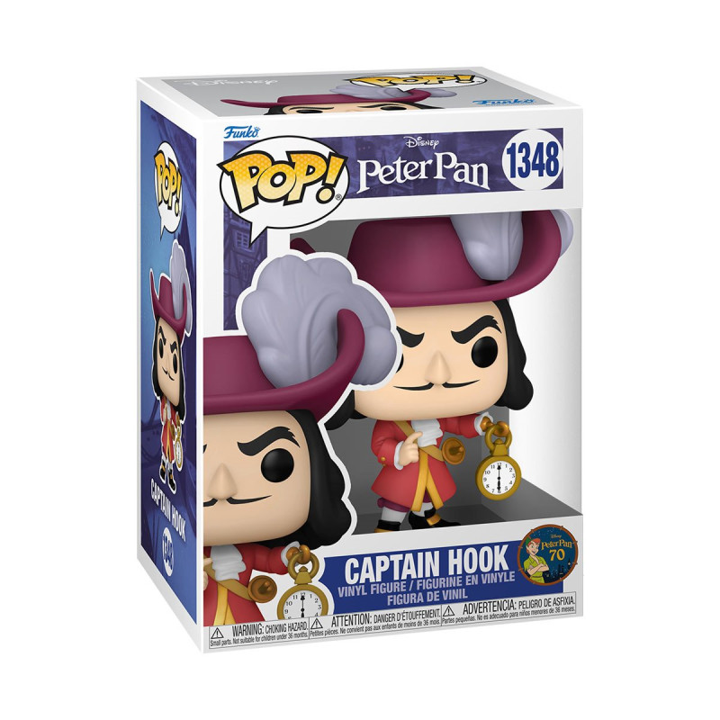 POP Vinyl: Peter Pan 70th Anniversary Captain Hook 1348