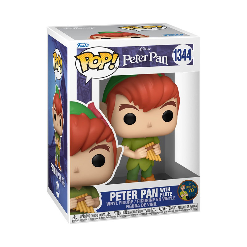 POP Vinyl: Peter Pan 70th Anniversary Peter Pan with Flute 1344