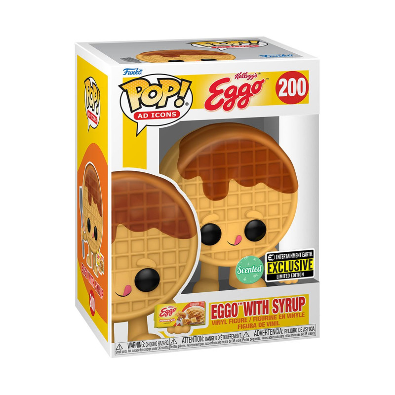 POP Vinyl: Kellogg's Eggo Waffle with Syrup Scented 200 - Entertainment Earth Exclusive