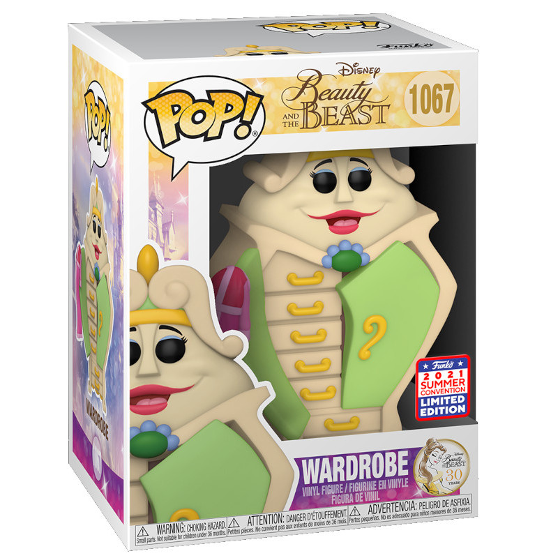 POP Vinyl: Beauty and the Beast Wardrobe 1067 Limited Edition